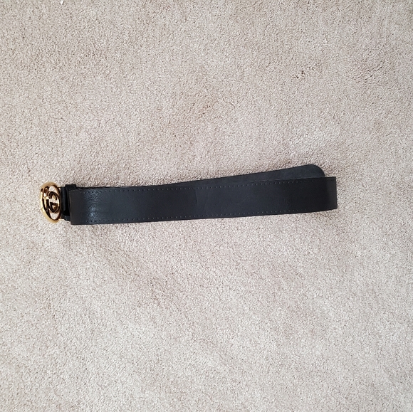 Authentic Gucci Belt Black Leather - Picture 5 of 6